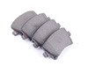ES#3143443 - 1K0698451H - Rear Brake Pad Set  - Composite pads that are a great solution for your daily driver - Jurid - Audi Volkswagen