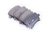 ES#3143443 - 1K0698451H - Rear Brake Pad Set  - Composite pads that are a great solution for your daily driver - Jurid - Audi Volkswagen