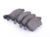 ES#3143554 - 3C0698151D - Front Brake Pad Set  - Ceramic pads that are a great solution for your daily driver. - Jurid - Audi Volkswagen