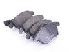 ES#3143554 - 3C0698151D - Front Brake Pad Set  - Ceramic pads that are a great solution for your daily driver. - Jurid - Audi Volkswagen