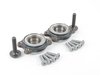 ES#2695651 - 4E0498625BKT - Front Wheel Bearing Kit - Includes both front wheel bearings and installation hardware - Genuine Volkswagen Audi - Audi