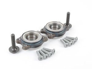 ES#2695651 - 4E0498625BKT - Front Wheel Bearing Kit - Includes both front wheel bearings and installation hardware - Genuine Volkswagen Audi - Audi