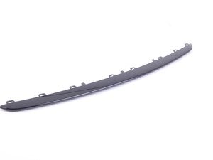 ES#2498896 - 51117250786 - Finisher Rod - Black - Strip on the lower grille in the center - Genuine MINI - MINI