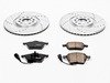 ES#3157895 - K914 - Power Stop Z23 Evolution Sport Front Brake Kit (312mm) - A direct-fit upgrade with drilled & slotted zinc-plated rotors and low-dust carbon-fiber ceramic pads. - Power Stop - Audi Volkswagen