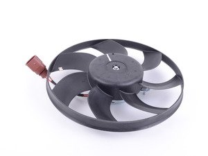 ES#3139119 - 1K0959455ET - Auxiliary Fan Assembly - 295mm - Smaller of the two fans found behind the radiator - Hudson - Audi Volkswagen