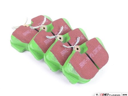 ES#520090 - DP2778 - Front GreenStuff Performance Brake Pad Set - Designed as a mildly upgraded pad, great for an afternoon of sporty driving. - EBC - Mercedes Benz