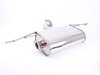 ES#3142891 - HS14GFRG3S - 3" Cat-Back Exhaust System - Resonated - Featuring quad oval, stainless steel tips - Invidia - Volkswagen