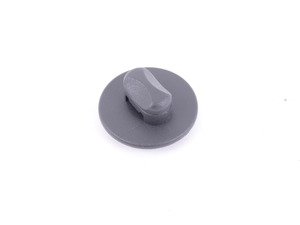 ES#350095 - 3D0864199A71N - Floor Mat Securing Pin - Upper - This pushes onto the lower portion and is used to secure floor mats - Genuine Volkswagen Audi - Volkswagen