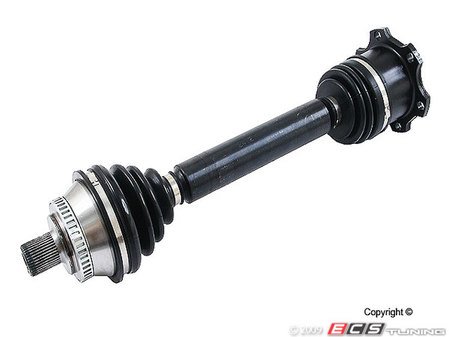 ES#11485 - 4b0407272f - Front Axle Assembly - Right - Complete driveshaft with CV joints; ready for installation - GKN Drivetech - Audi