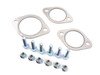 ES#3142891 - HS14GFRG3S - 3" Cat-Back Exhaust System - Resonated - Featuring quad oval, stainless steel tips - Invidia - Volkswagen
