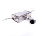 ES#3142891 - HS14GFRG3S - 3" Cat-Back Exhaust System - Resonated - Featuring quad oval, stainless steel tips - Invidia - Volkswagen