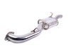 ES#3142891 - HS14GFRG3S - 3" Cat-Back Exhaust System - Resonated - Featuring quad oval, stainless steel tips - Invidia - Volkswagen