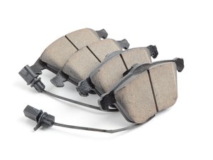 ES#2515542 - 4B0698151AC - Front Euro Ceramic Brake Pad Set - For those looking for a low dust replacement brake pad - Akebono - Audi