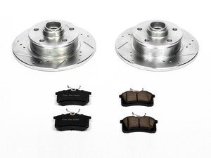 ES#3157121 - K512 - Z23 Evolution Sport Performance Rear Brake Service Kit  - Proven performance with minimal dust - Power Stop - Volkswagen