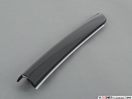 ES#2912527 - 51417410587 - Trim Piano Black - Light Package - (NO LONGER AVAILABLE) - Top curved trim to the interior door - Genuine MINI - 