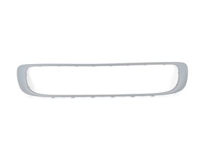 ES#2101952 - 51117268752 - Trim Cover Air Inlet - Primed For Chrome Line Trim Insert - Mounts to the lower bumper by the grille - Genuine MINI - MINI