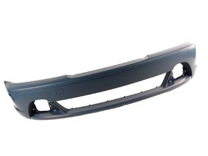 ES#74526 - 51117076719 - Front Bumper - Complete front bumper cover, primed ready for painting - Genuine BMW - BMW