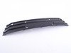 ES#2726079 - 4G8807287ECKA - Plate Filler - Brilliant Black - Replace the stock front license plate holder with this clean plate filler - Genuine Volkswagen Audi - Audi