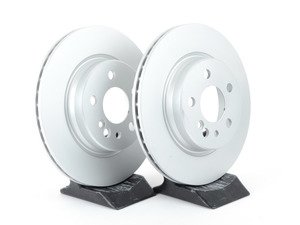 ES#2570092 - 140423041264KT2 - Rear Brake Rotors - Set Of Two - Featuring a protective Meyle Platinum coating - Meyle - Mercedes Benz