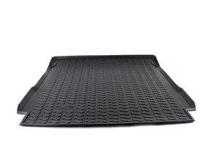 ES#3143915 - 4M0061182 - Rubberized Cargo Mat - Black - Protect your cargo area from dirt and spills - Genuine Volkswagen Audi - Audi