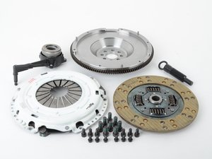 ES#2575884 - 17375HDKVSPKIT - Stage 2 Clutch Kit - Steel Flywheel (20lbs) - Perfect for daily driving a k04 - Clutch Masters - Audi Volkswagen