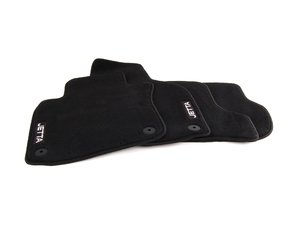ES#322872 - 1KM061370WGK - Mojo Mat Set - Black - (NO LONGER AVAILABLE) - Premium textile mats from VW - Genuine Volkswagen Audi - 