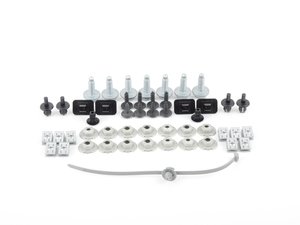 ES#2831519 - 5G6898623 - Rear bumper Mounting Kit - One set of mounting parts for replacing your Golf R rear bumper. - Genuine Volkswagen Audi - Volkswagen