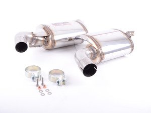 ES#3411970 - 248034KT - Supersprint Race Mufflers & Tailpipes - Featuring free-flowing stainless mufflers and polished exhaust tips - Supersprint - Porsche