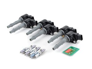 ES#2763471 - 2729060060KT2 - Ignition Service Kit - Includes six Delphi coil packs and six Bosch spark plugs - Assembled By ECS - Mercedes Benz