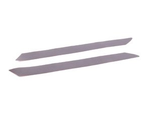 ES#3149378 - 020796ECS01A - Rear Bumper Reflector Film set - Gunsmoke - Pre-cut Lamin-X film to cover both reflectors on the rear bumper cover - ECS - Audi