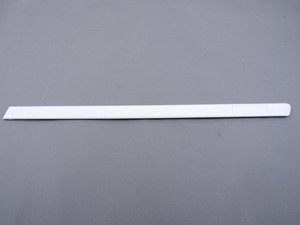 ES#438492 - 8E0853963BGRU - Rear Door Moulding - Primer - Left - Ready for paint and installation - Genuine Volkswagen Audi - Audi