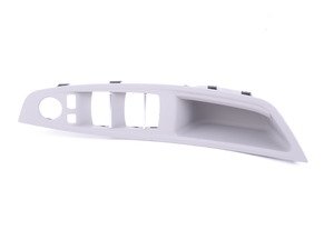 ES#2144900 - 51417225877 - F10 Grey Front Door Handle Trim - Left - Replace your worn door trim - Genuine BMW - BMW