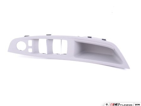 ES#2144900 - 51417225877 - F10 Grey Front Door Handle Trim - Left - Replace your worn door trim - Genuine BMW - BMW