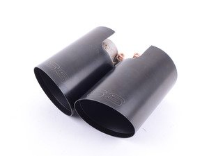 ES#3033981 - 816074 - Supersprint Exhaust RACE TIPS RT-LT O100 BLACK, 500 ABARTH SS, MINI S - Supersprint - MINI