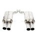 ES#3149123 - D660-0009A - Stainless Axle-Back Exhaust - Polished Tips - Civilized performance for the discerning enthusiast - +9HP/+8TQ - Dinan - BMW