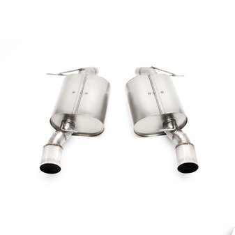 ES#3149127 - D660-0011 - Stainless Axle-Back Exhaust - Polished Tips - Civilized performance for the discerning enthusiast - +6HP/+5TQ - Dinan - BMW