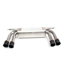 ES#3149137 - D660-0035-BLK - Stainless Axle-Back Exhaust - Black Tips - Civilized performance for the discerning enthusiast - +8HP/+7TQ - Dinan - BMW