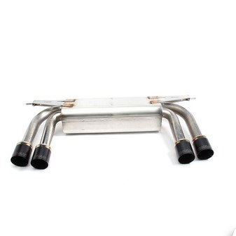 ES#3149137 - D660-0035-BLK - Stainless Axle-Back Exhaust - Black Tips - Civilized performance for the discerning enthusiast - +8HP/+7TQ - Dinan - BMW