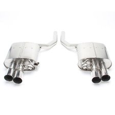 ES#3149138 - D660-0036 - Stainless Axle-Back Exhaust - Polished Tips - Civilized performance for the discerning enthusiast - +10HP - Dinan - BMW