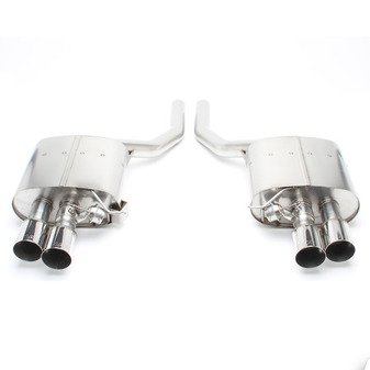 ES#3149138 - D660-0036 - Stainless Axle-Back Exhaust - Polished Tips - Civilized performance for the discerning enthusiast - +10HP - Dinan - BMW