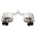 ES#3149139 - D660-0036-BLK - Stainless Axle-Back Exhaust - Black Tips - Civilized performance for the discerning enthusiast - +10HP - Dinan - BMW