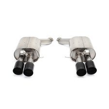 ES#3149147 - D660-0044-BLK - Stainless Free Flow Axle-Back Exhaust - Black Tips - Civilized performance for the discerning enthusiast - +8HP - Dinan - BMW