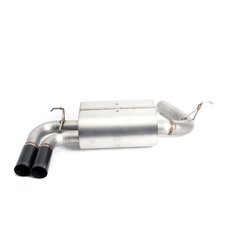 ES#3149151 - D660-0046-BLK - Stainless Axle-Back Exhaust - Black Tips - Civilized performance for the discerning enthusiast - +4HP/+3TQ - Dinan - BMW