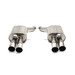 ES#3149156 - D660-0049 - Stainless Axle-Back Exhaust - Polished Tips - Civilized performance for the discerning enthusiast - +8HP - Dinan - BMW