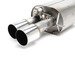 ES#3149156 - D660-0049 - Stainless Axle-Back Exhaust - Polished Tips - Civilized performance for the discerning enthusiast - +8HP - Dinan - BMW
