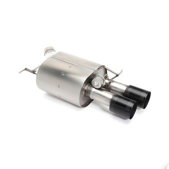 ES#3149157 - D660-0049-BLK - Stainless Axle-Back Exhaust - Black Tips - Civilized performance for the discerning enthusiast - +8HP - Dinan - BMW