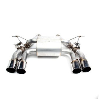 ES#3149158 - D660-0050 - Stainless Axle-Back Exhaust - Polished Tips - Civilized performance for the discerning enthusiast - +5HP - Dinan - BMW