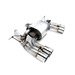 ES#3149158 - D660-0050 - Stainless Axle-Back Exhaust - Polished Tips - Civilized performance for the discerning enthusiast - +5HP - Dinan - BMW