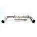 ES#3149168 - D660-0055 - Stainless Axle-Back Exhaust - Polished Tips - Civilized performance for the discerning enthusiast - +6HP/+5TQ - Dinan - BMW