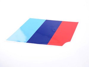 ES#2643425 - 51142337866 - BMW M Performance Tri-Color Strips - Front and Rear  - Add that M Power look to your M car! - Genuine BMW M Performance - BMW